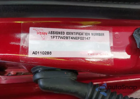 2022 Ford F-250 Limited z USA, uszkodzony, nr VIN 1FT7W2BT4NEF02147